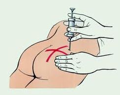 Injection pour le traitement de l'ostéochondrose
