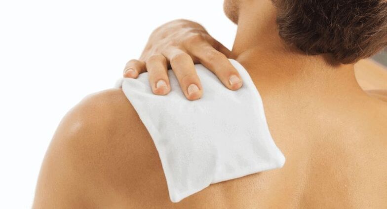 Compresse pour soulager la douleur